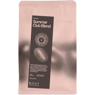 Five Elephant ROST Summer Club Blend Filtrovaná zrnková 250 g – Hledejceny.cz