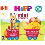 HiPP BIO Jablka s broskvemi 4 x 100 g – Zboží Dáma