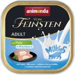 Animonda Vom Feinsten Adult Milkies krůtí s mléčným jádrem 100 g – Zboží Mobilmania