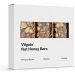 Vilgain Nut Honey Bar BIO 3 x 25 g – Zboží Mobilmania