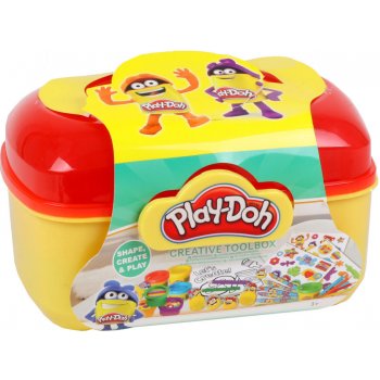 Play-Doh hrací kufřík + modelína