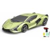 RC model Siva RC auto Lamborghini Sian olivově zelená metalíza 100% RTR LED světla 1:24