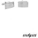 Avantgard manžetové knoflíčky Premium 573 - 20828 stříbrná mat lesk – Zboží Dáma