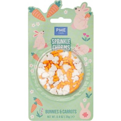 Cukroví zajíčcci a mrkvičky PME (25 g) – Hledejceny.cz