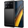 Pouzdro a kryt na mobilní telefon Xiaomi Protemio 79122 FLEXI TPU Ochranný Xiaomi Poco X6 Pro 5G černý