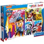 Clementoni Dětské Paw Patrol 25209 3 x 48 dílků – Sleviste.cz