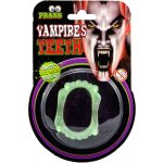 Zuby svítící upír 5cm na kartě – Zboží Dáma