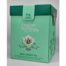 English Tea Shop sypaný čaj Máta se Zeleným čajem bio 80 g