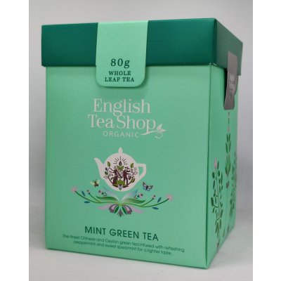 English Tea Shop sypaný čaj Máta se Zeleným čajem bio 80 g – Zbozi.Blesk.cz