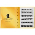 Luxury Lashes 3D Řasy Premium LINE v hotovém vějířku 1 000 ks Zakřivení umělých řas: C, Délka umělých řas: Mix délek 8-13 mm, Tloušťka řas: 007 – Zbozi.Blesk.cz