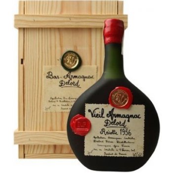 Armagnac-Delord Millésimés 1956 40% 0,7 l (kazeta)