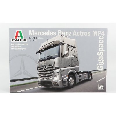 Italeri Mercedes Benz Actros MP4 Gigaspace 3905 1:24 – Zboží Mobilmania