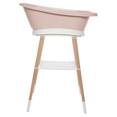 Bébé Jou Sada vaničky a stojanu Sense Edition Pale Pink White – Hledejceny.cz