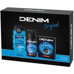 Denim Original pro muže voda po holení 100 ml + sprchový gel 250 ml + deospray 150 ml dárková sada – Sleviste.cz