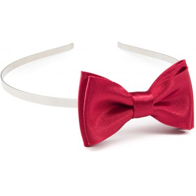 Avantgard Čelenka s motýlkem červená 756-9005 – Zboží Dáma