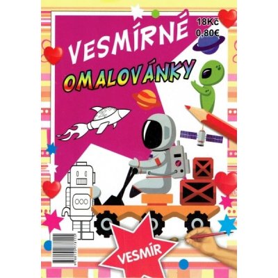 Vesmírné omalovánky – Zboží Mobilmania