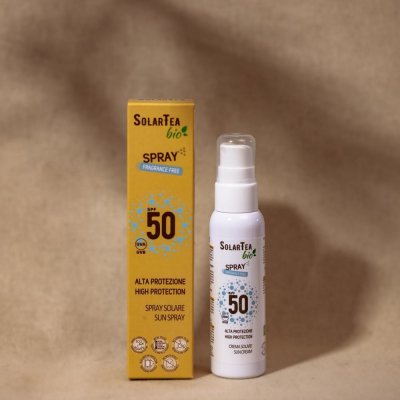 SolarTea opalovací krém spray SPF50 100 ml