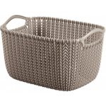 CURVER KNIT kulatý , 23x20x41 cm, 3L, hnědá – Zboží Mobilmania