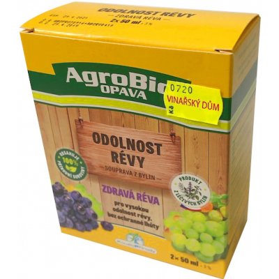 AgroBio Opava Zdravá réva - odolnost révy souprava 2 x 50 ml – Zboží Mobilmania