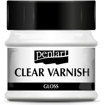 Pentart Lak bezbarvý syntetický 50 ml lesklý – Zboží Dáma