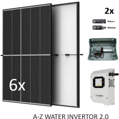 Aztraders Solární sestava pro ohřev vody A-Z WATER INVERTOR 2.0 varianta II. 450 W – Zboží Mobilmania