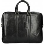 Made in Italy kožená aktovka 380 černá – Zboží Dáma