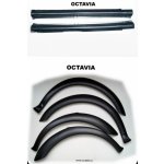 Plastové lemy blatníku + prahy Škoda Octavia I Jemný desén vysoká kvalitva PSK | Zboží Auto