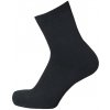 Knitva Bavlněné froté ponožky Černá