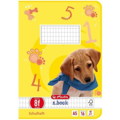 Herlitz Sešit A5 lineatura 8f – Zboží Dáma