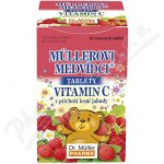 Müllerovi medvídci s vit.C a přích. jahody 45 tablet – Hledejceny.cz