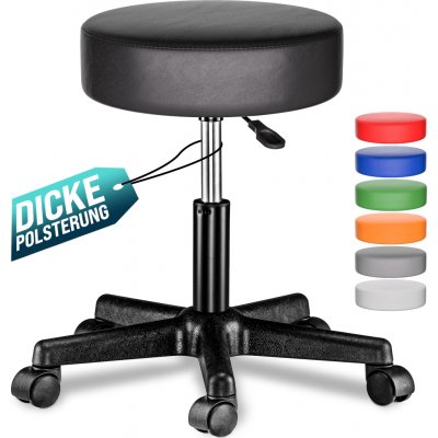 Jurhan Taburetka na kolečkách BONY, Ø35cm, černá 11284 – Zbozi.Blesk.cz