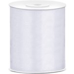 Stuha saténová BÍLÁ, 100 mm x 25 m – Zboží Dáma Stuha saténová BÍLÁ, 100 mm x 25 m – Zboží Dáma