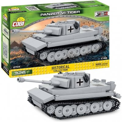 Cobi 2703 SMALL ARMY Panzer VI Tiger, 1:48, 326 k – Zboží Mobilmania