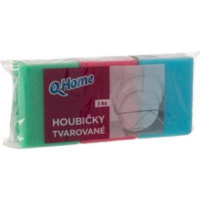Q-Home Houbička tvarovaná 3 ks – Zboží Mobilmania
