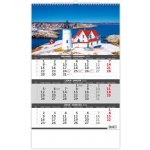 Helma tříměsíční nástěnný Pobřeží 3měsíční/Pobrežie 3mesačné 31,5 × 45 cm 2026 – Sleviste.cz