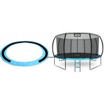Aga Kryt pružin na trampolínu EXCLUSIVE 430 cm Světle modrý/Černý – Zboží Mobilmania