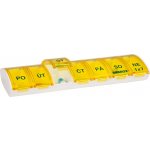 Anabox Dávkovač na léky 1 x 7 žlutá – Zbozi.Blesk.cz