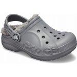 Crocs Baya Lined Clog Kid's 207501 Charcoal – Zboží Dáma