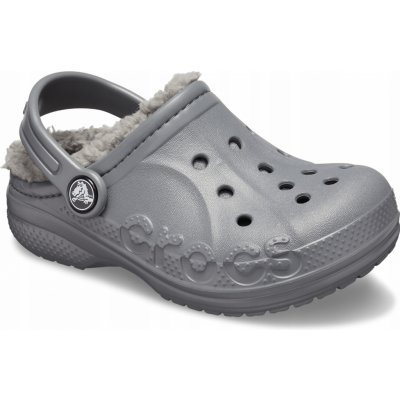 Crocs Baya Lined Clog Kid's 207501 Charcoal – Zboží Dáma