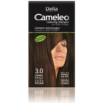 Delia Cameleo No1 barevný šampon 3.0 tmavě hnědý 40 ml