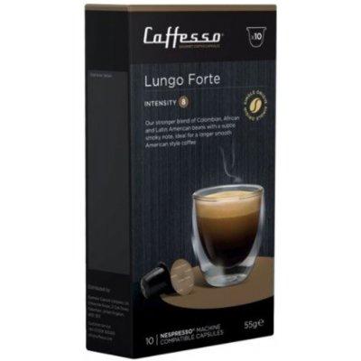 Caffesso Kávové kapsle Lungo Forte pro Nespresso 10 ks – Zboží Mobilmania