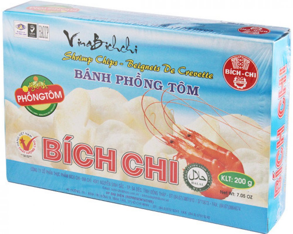 Bich Chi chipsy s krevetovo-sýrovovou příchutí 200 g – Zboží Mobilmania