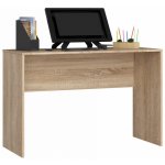 Ak furniture Volně stojící psací stůl B-17 120 cm dub sonoma – Zboží Mobilmania