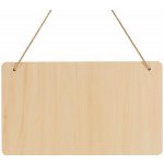 Fotorámeček na zavěšení překližka obdélník - 30 x 17,8 cm sublimace termotransfer – Zboží Mobilmania