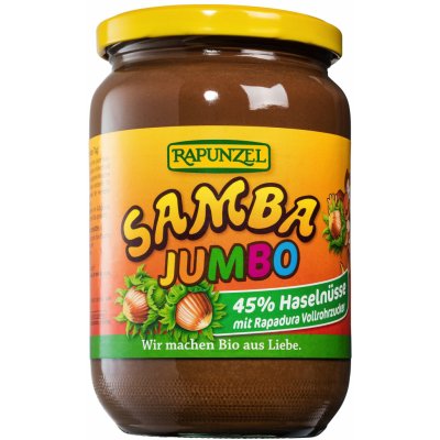 RAPUNZEL Bio jumbo SAMBA oříšková pomazánka 750 g – Sleviste.cz