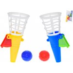 Hra catch ball set 2 vystřelovací košíčky 2 míčky fotbal chytání míčků – Zboží Živě