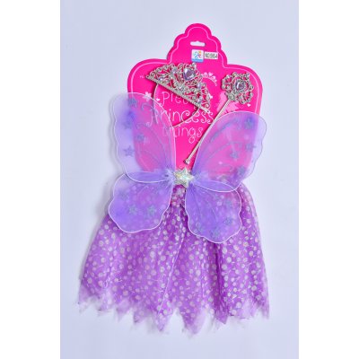 Mac Toys Šaty pro princeznu fialové
