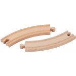 HM Studio Kolej zatáčka 17 cm 2 ks – Sleviste.cz