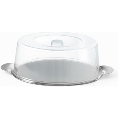 Hendi Kulatý tác o průměru 300 mm s víkem 980101 inox průsvitný – Sleviste.cz