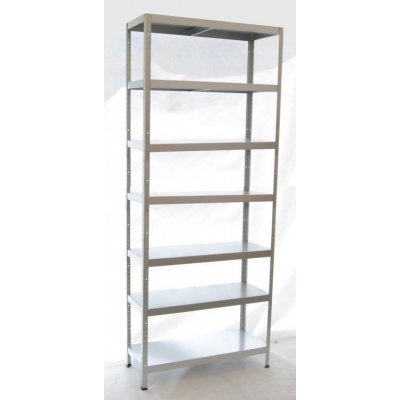 Biedrax Regál 40 x 100 x 270 cm 7 polic 100 kg – HobbyKompas.cz